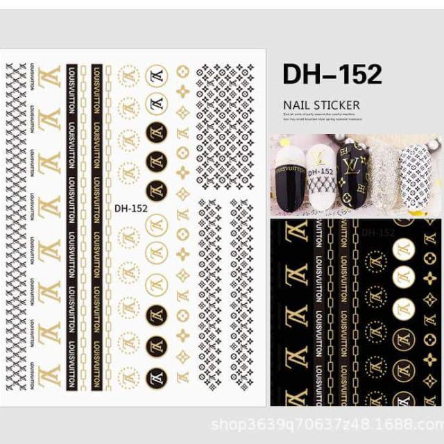 Hình Dán 3D Thương Hiệu Lv, Chanel....