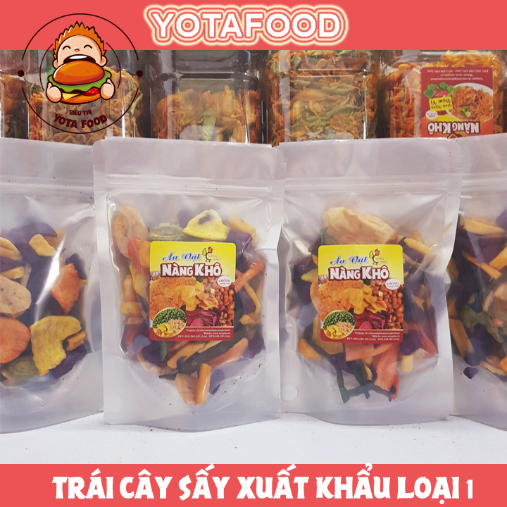 Trái Cây Sấy ( Thập Cẩm Sấy hàng vụn)  Đủ vị - 100Gr