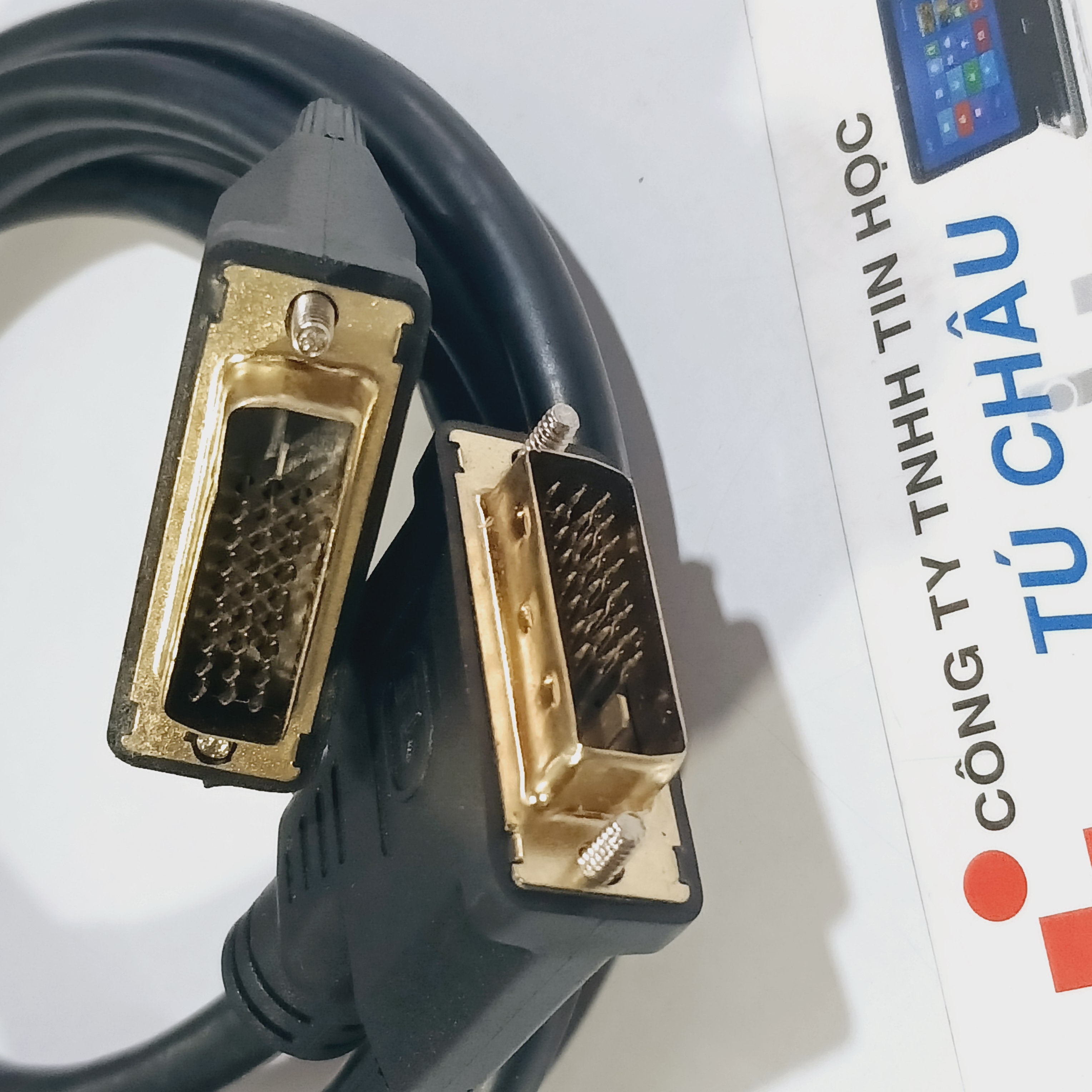 Cáp DVI / Cáp 2 đầu DVI - D (Loại 24 + 1 Kim) - Cáp dài 1.5M