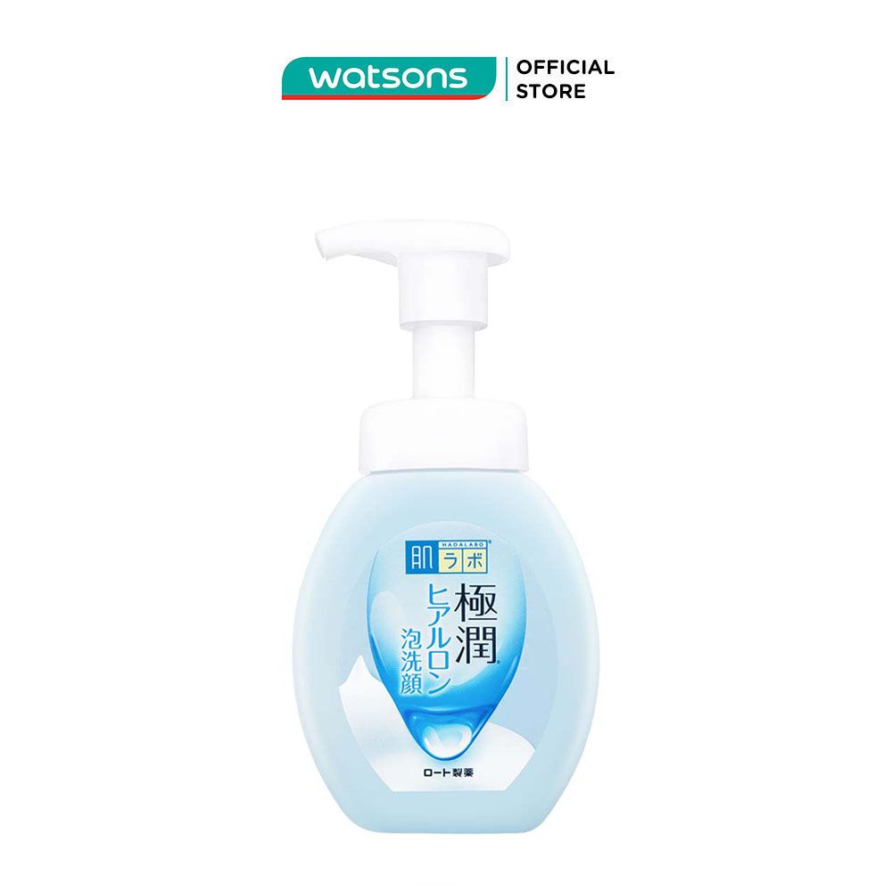 Bọt Rửa Dưỡng Ẩm Hada Labo Gokujyun Moisturizing Foaming Wash 160ml