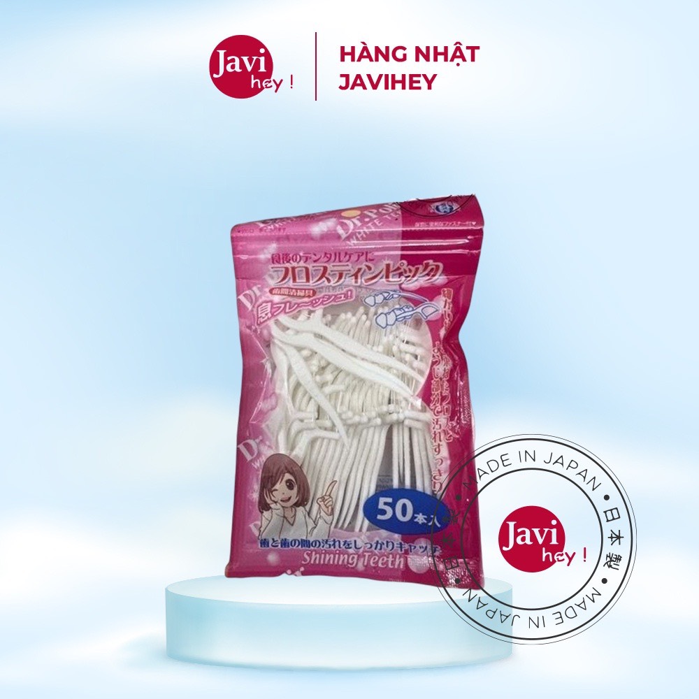 Túi 50 tăm chỉ nha khoa tagami
