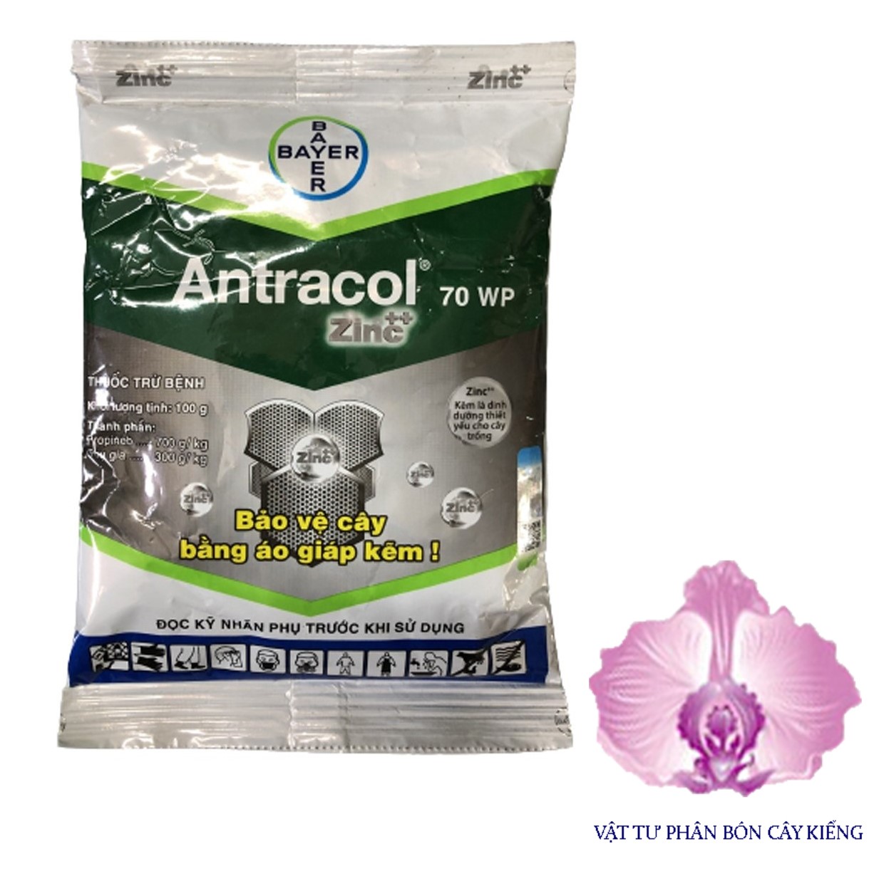 Thuốc trừ bệnh antracol 70wp - #085a# 100g