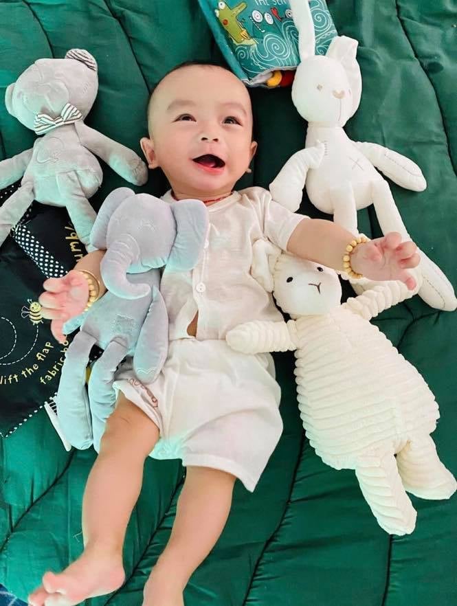 Gấu bông thỏ, cừu, chó , cáo, vịt , sư tử cho bé sơ sinh