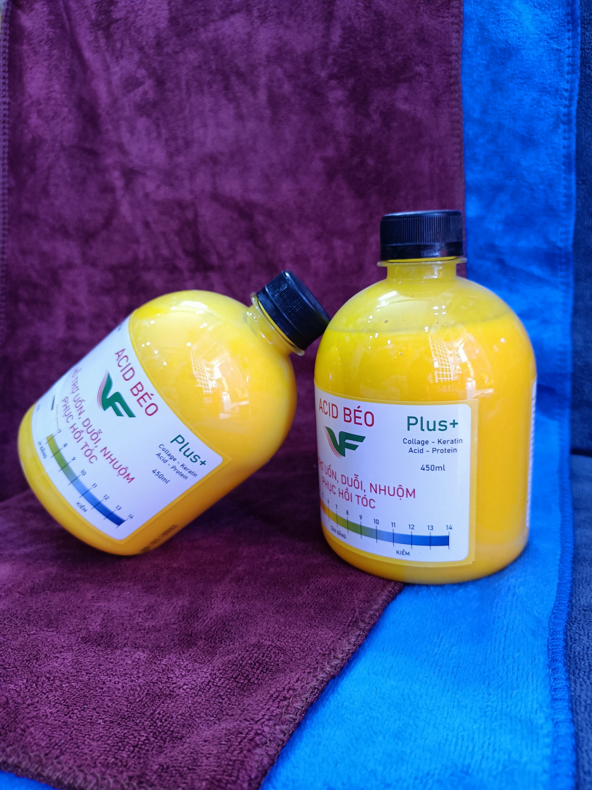 450ml Axit béo phục hồi tóc mềm hóa quá tay