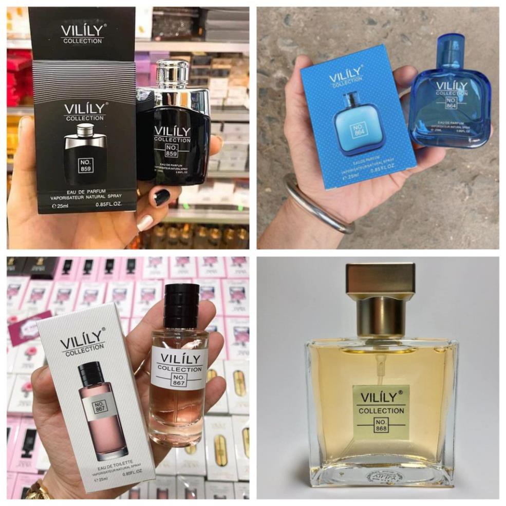 (25ml, Chính hãng) Nước hoa nam Vilily No.864