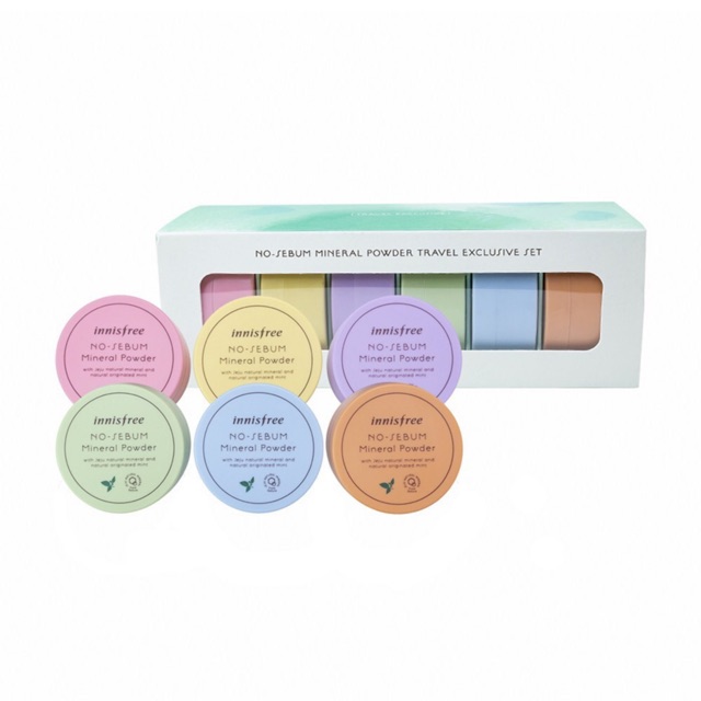 Phấn bột kiềm dầu No Sebum Innisfree