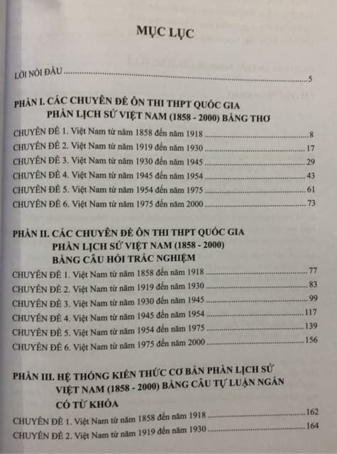 Các Chuyên Đề Lịch Sử Việt Nam (1858 - 2000)