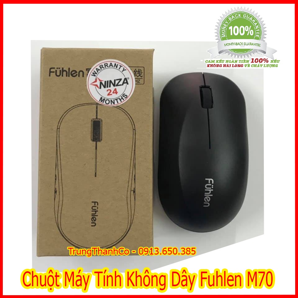 Chuột Máy Tính Không Dây Fuhlen M70