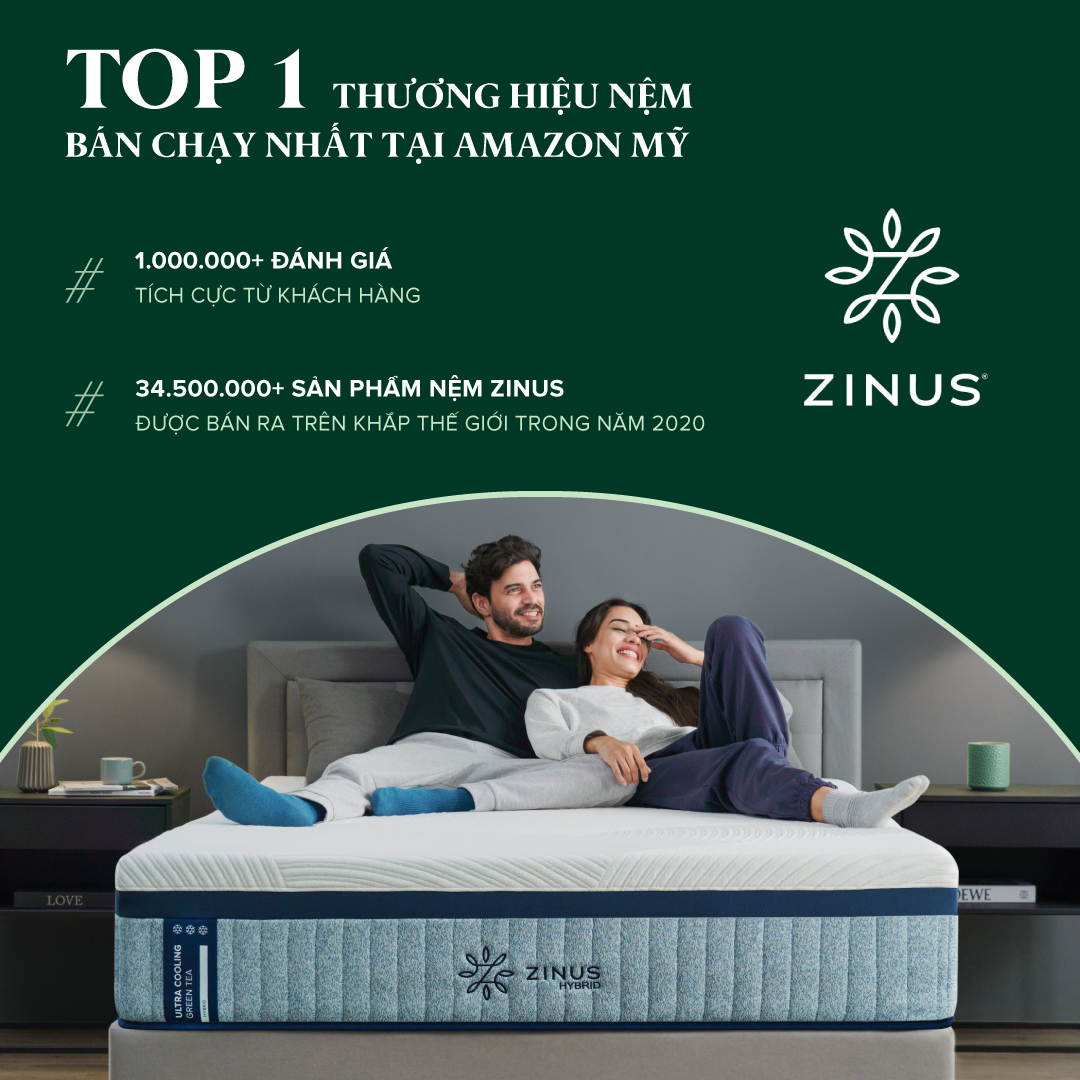 Gối Tựa Đa năng Zinus- Wedge Memory Foam Pillow