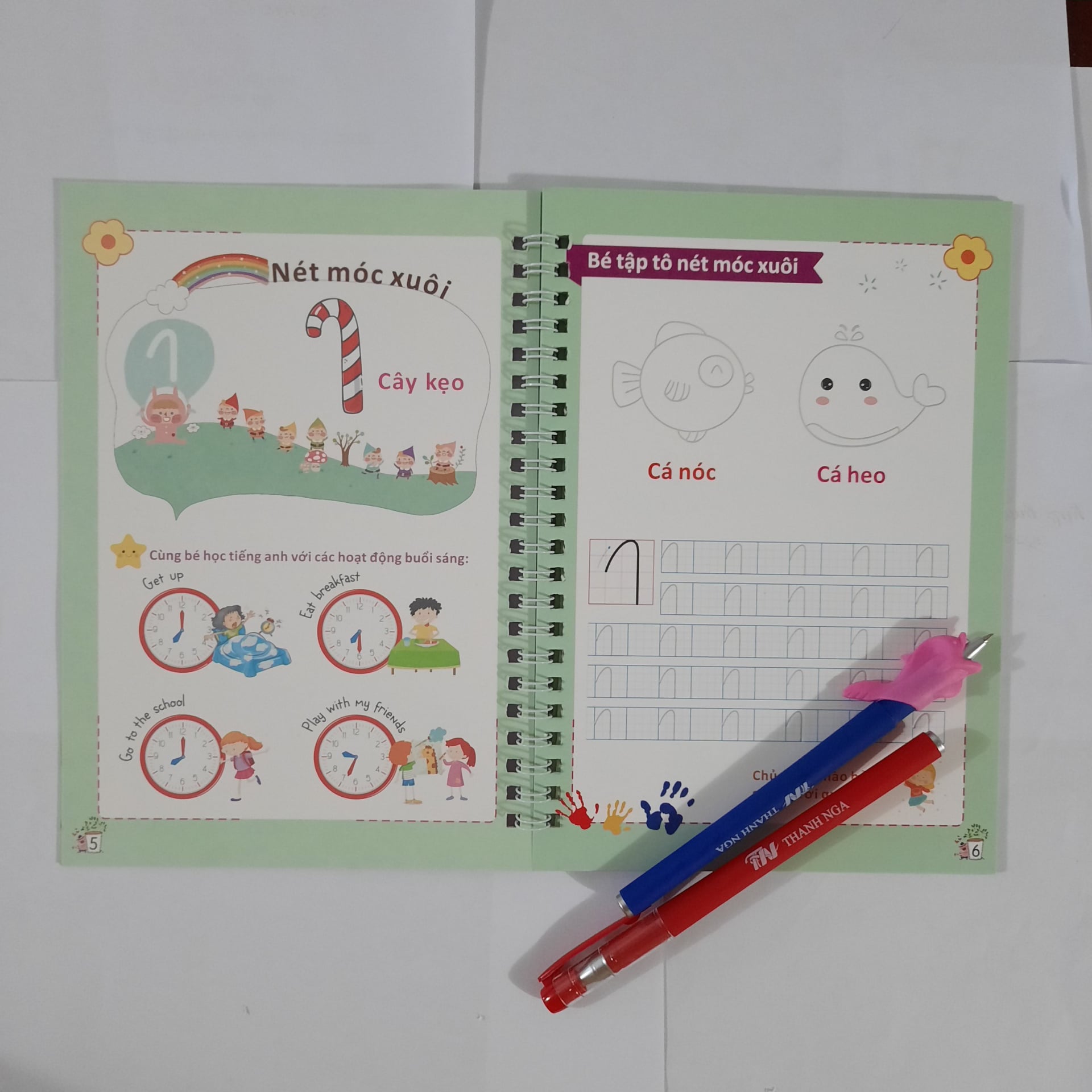 Vở tập viết cho bé