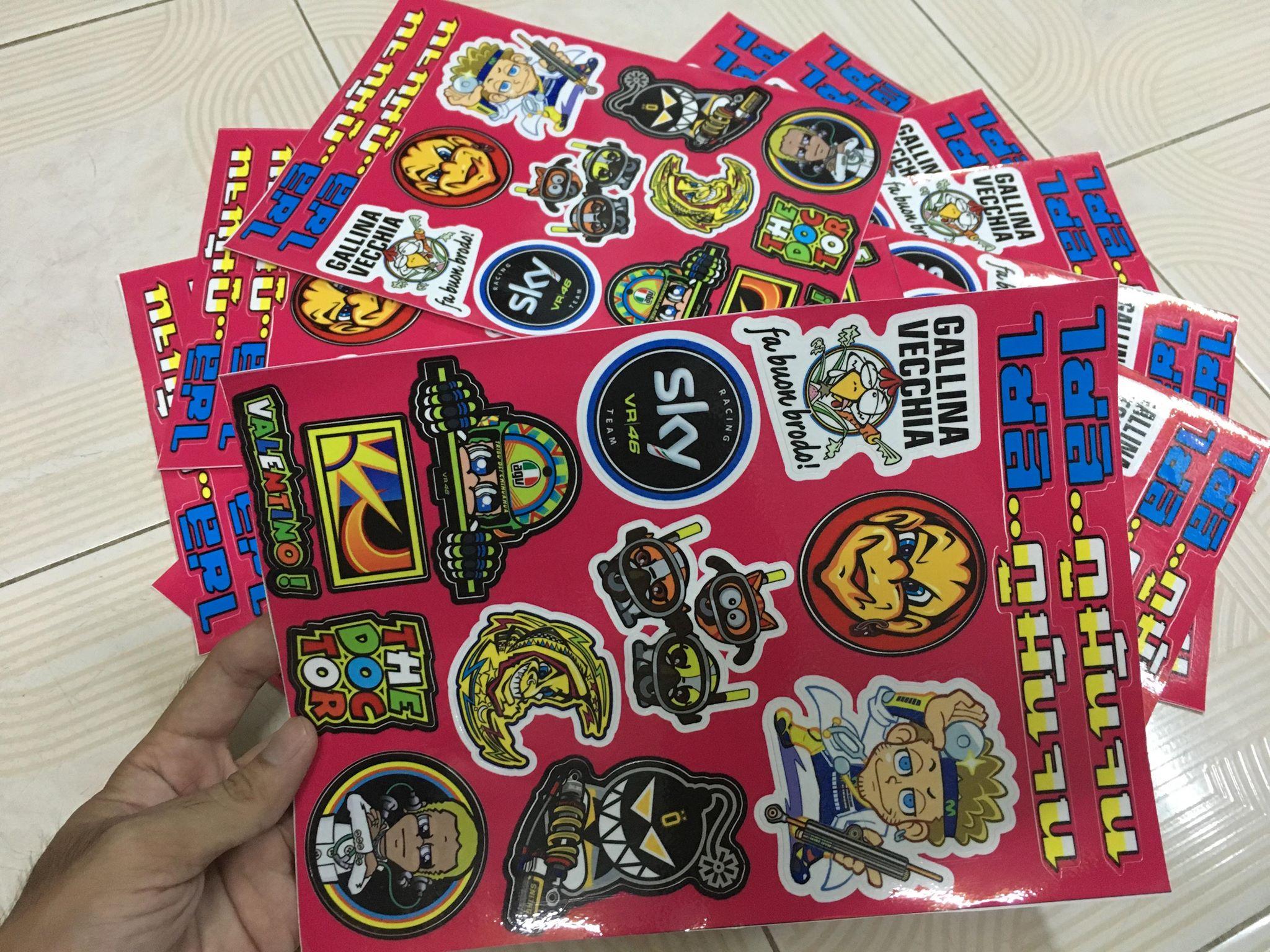 [HCM]Tem  logo sét bomz chữ thái