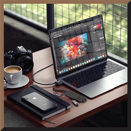 Cổng Chuyển Đổi Mazer Infinite Multimedia Pro Series Hub 5-in-1 USB-C