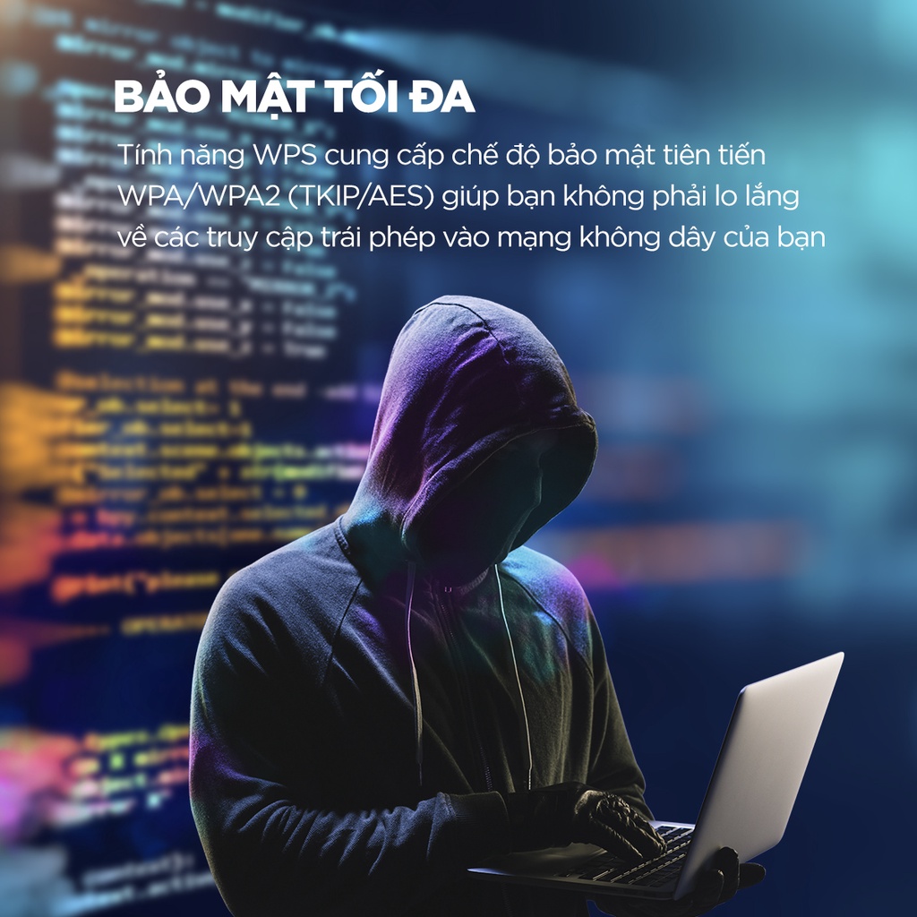 Repeater kích sóng wifi chuẩn N 300Mbps TOTOLINK EX200_V2