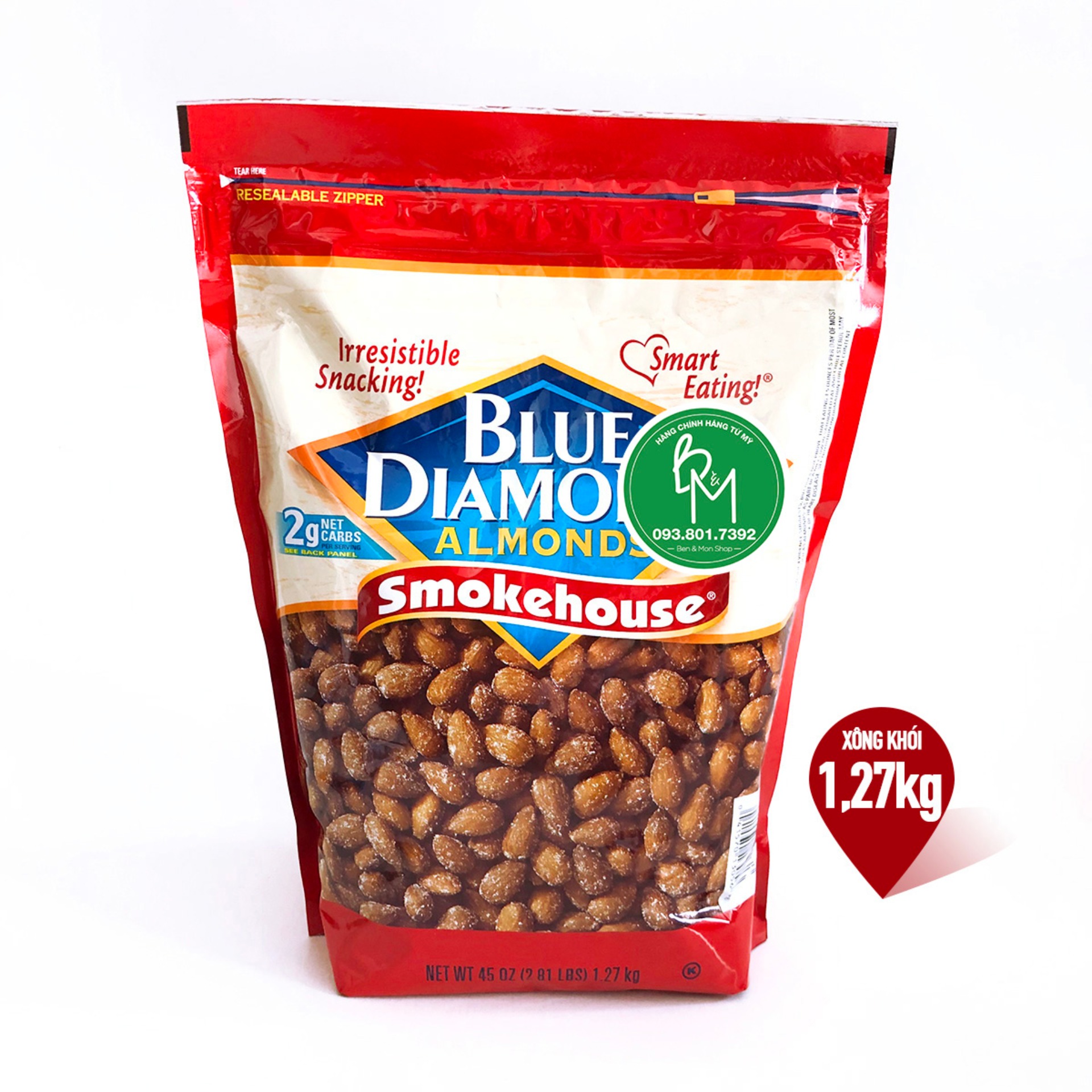 Hạnh Nhân Blue Diamond Smokehouse