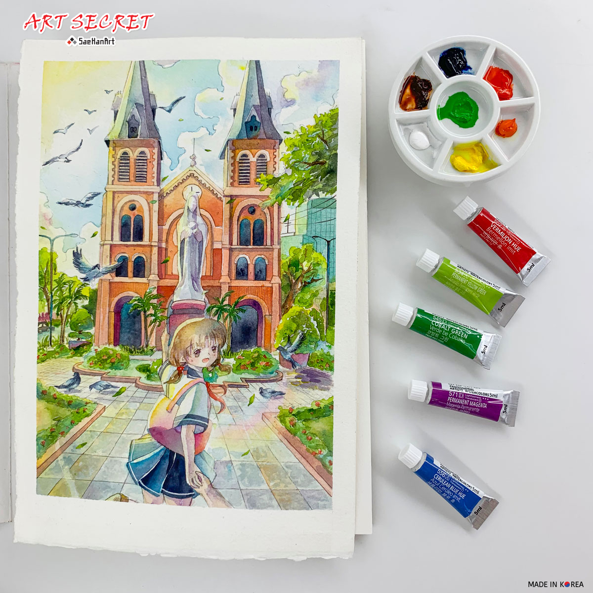 [P3] BÁN LẺ - MÀU NƯỚC HẠNG HỌA SỸ ART SECRET TUÝP 5ML