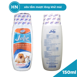 Sữa Tăm Mượt Lông Khử Mùi Cho Thú Cưng Bio Jolie 150ml thumbnail