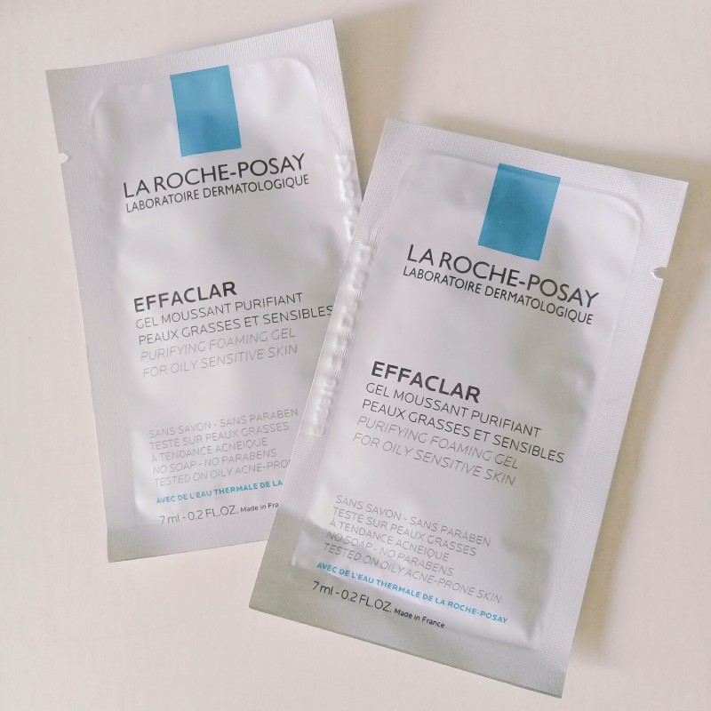 (Combo 3 - 5 - 10 Gói) Sample Gel Rửa Mặt Cho Da Dầu - Da Hỗn Hợp Dầu LarochePosay Effaclar Gel (7ml)