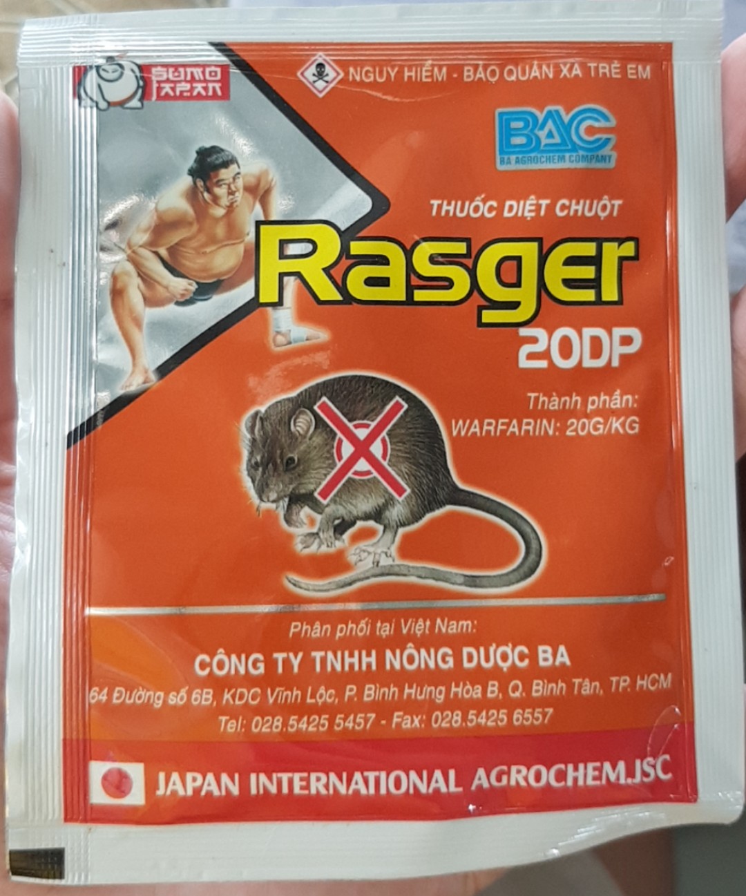 New Generation Smart Rat Medicine - Rasger 20Dp - 10g Pack - Powder Form