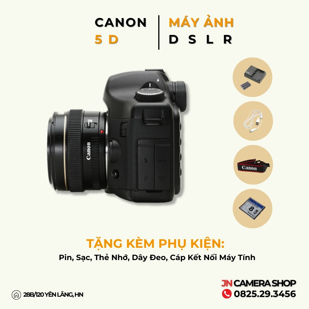 Canon 5D kèm ống kính 28-80mm