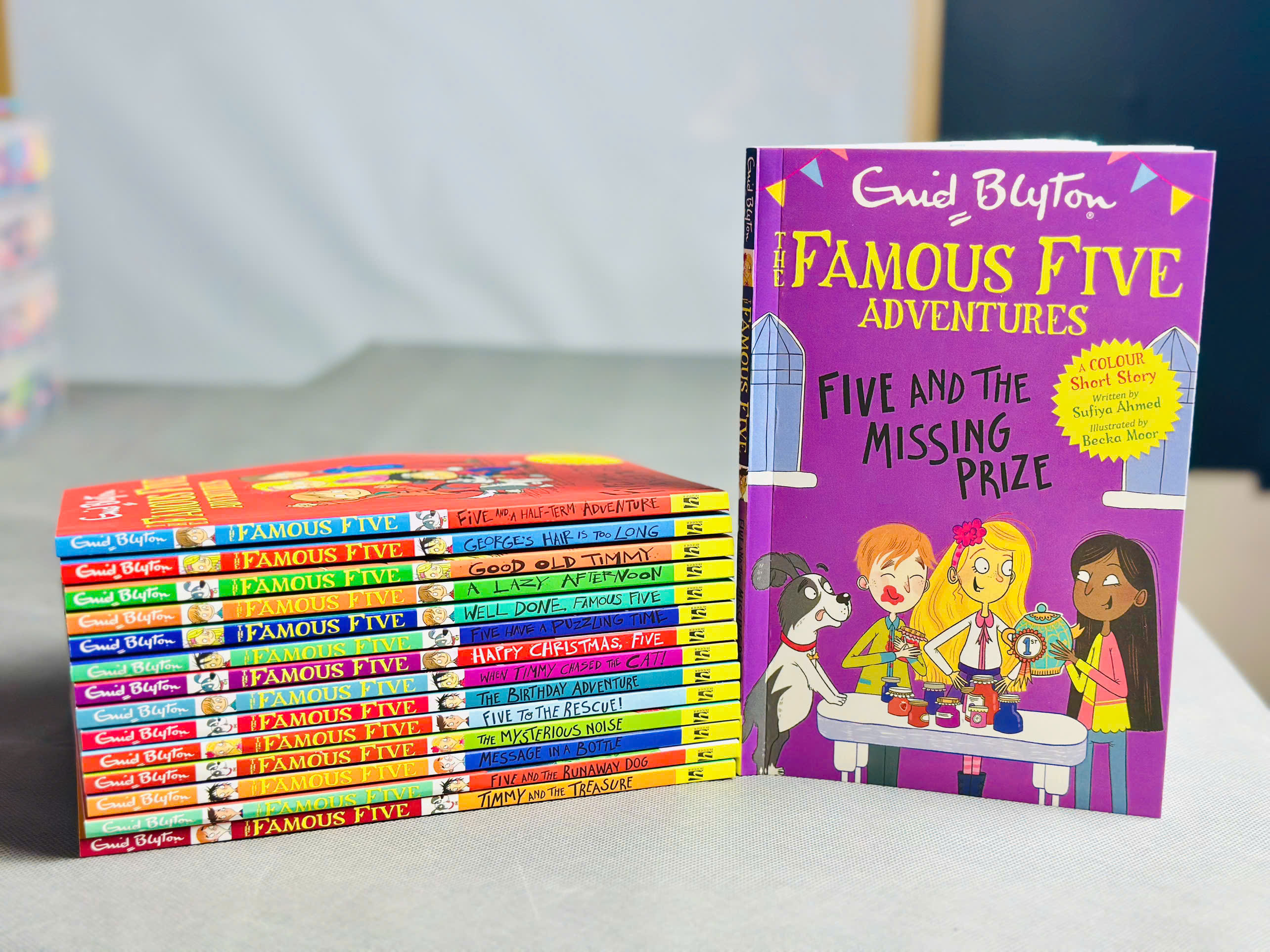 Bản nhập 15 mới nhất - The Famous five adventures colletion