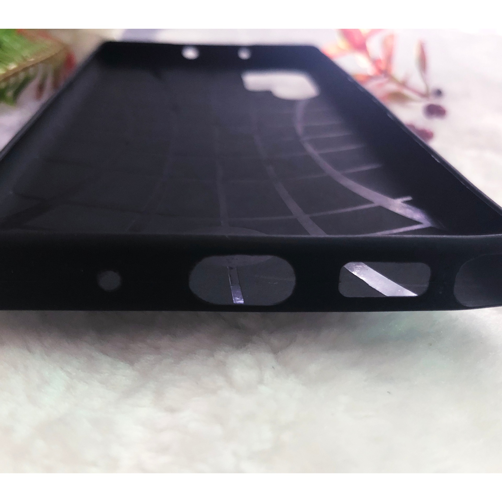 [Nhiều Mẫu] Ốp lưng dẻo Samsung Galaxy Note 10 Plus (Thân đen - in hình siêu cute)