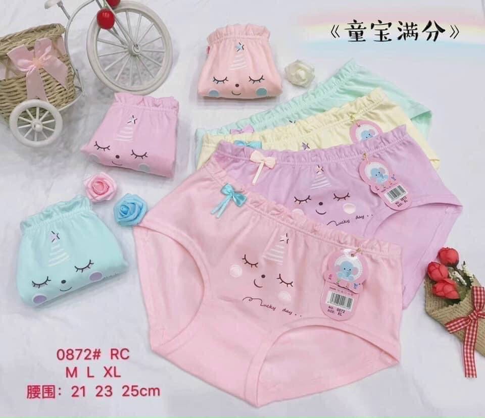 BÁN SỈ SET 5 QUẦN CHIP CHO BÉ GÁI