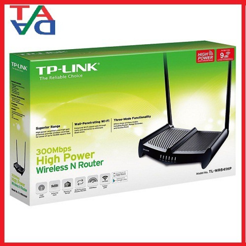 Bộ khuếch đại wifi TP-Link TL-WR841HP công suất cao - Hàng chính hãng - Bảo hành 24 tháng