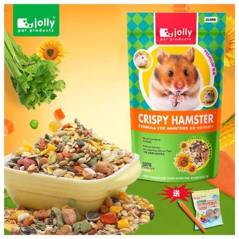 Thức Ăn Crispy Hamster 500Gr Jolly Al086