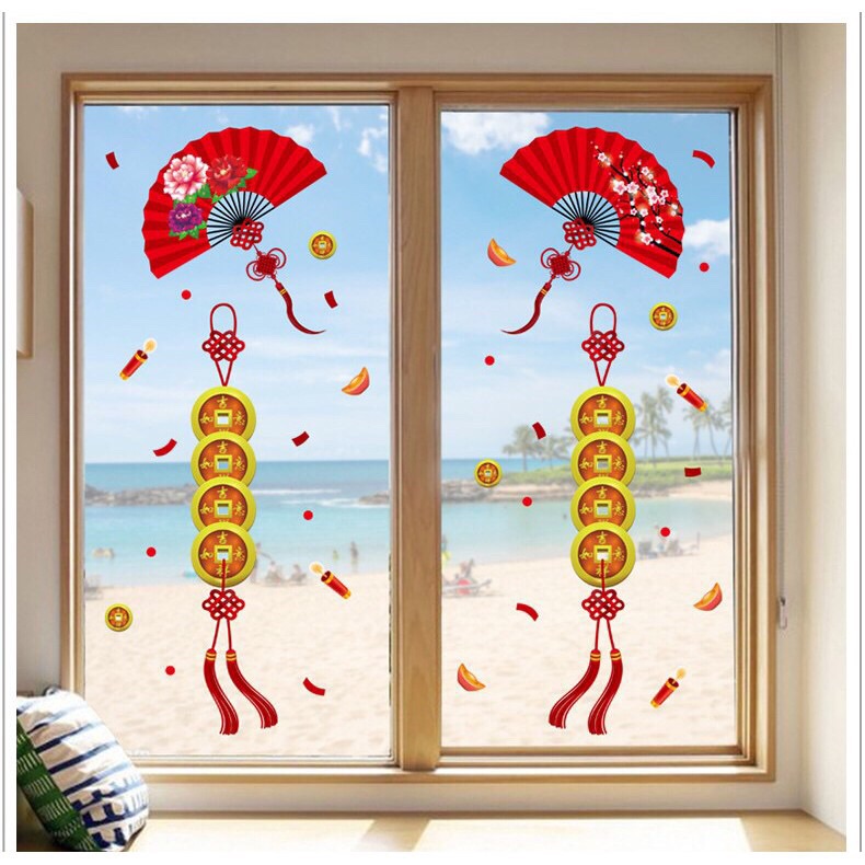 [HCM]Decal thần tài trang trí tết 2021