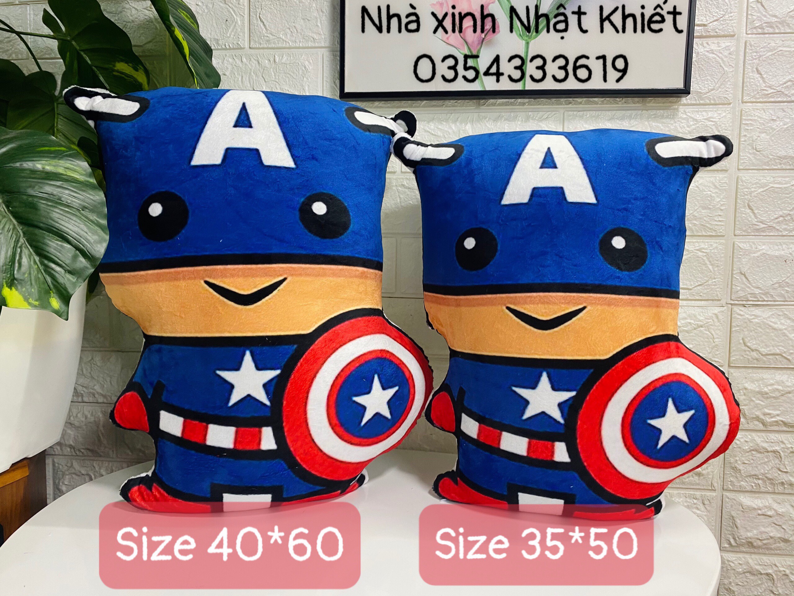 Gối ôm, gối trang trí siêu nhân cho bé