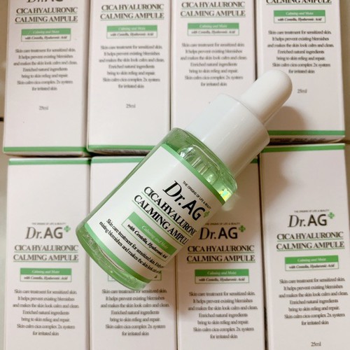 Bộ Ba Tinh Chất Dưỡng Da Lành Tính Dr.AG+