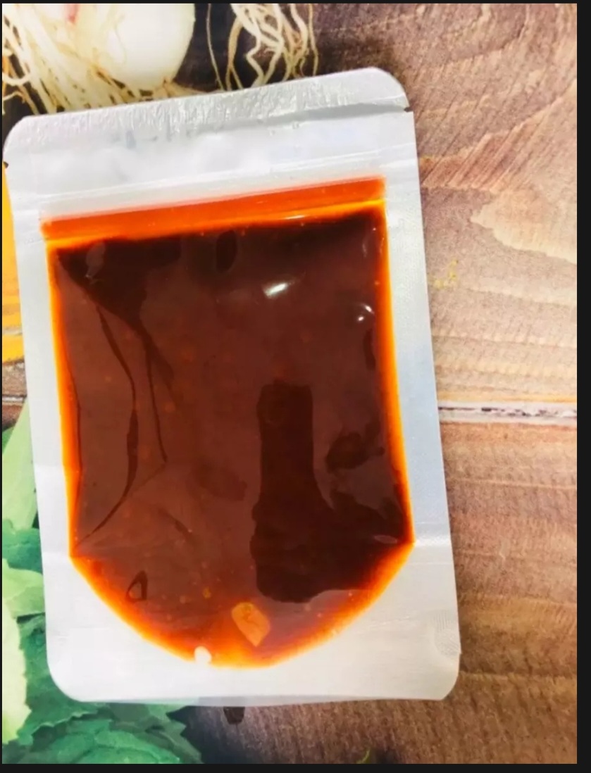 bánh tráng sợi sate tôm