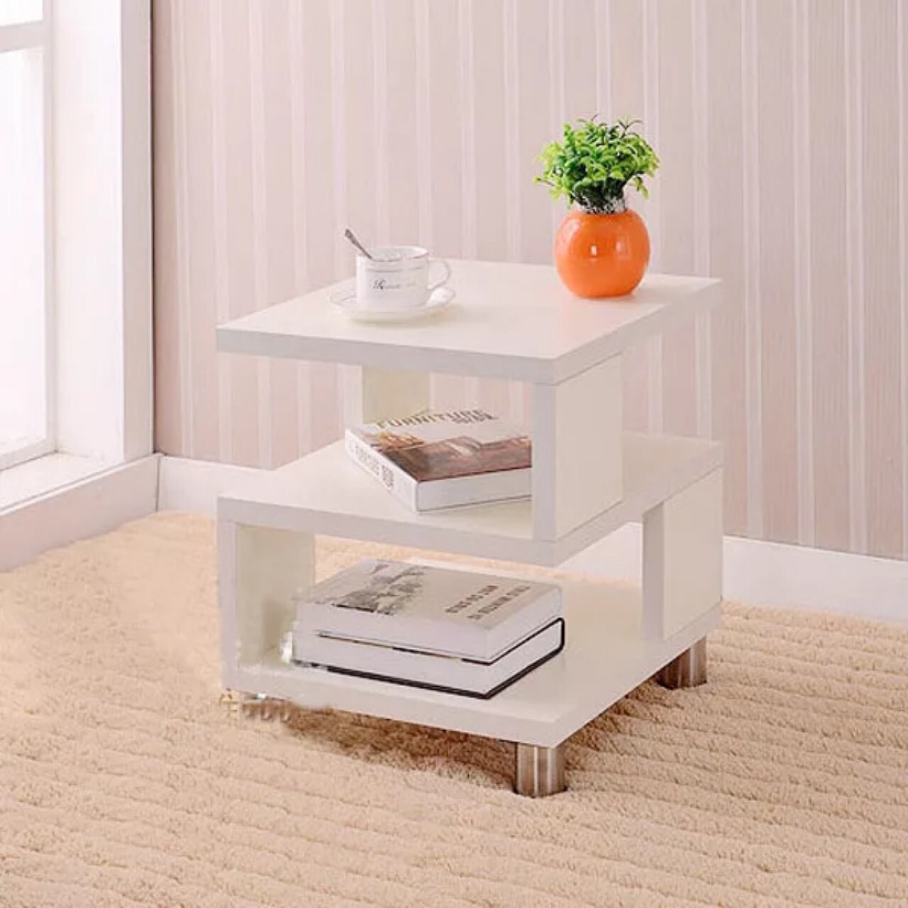 [HCM]Kệ tab đầu giường kệ để đồ đa năng kiểu dáng độc đáo