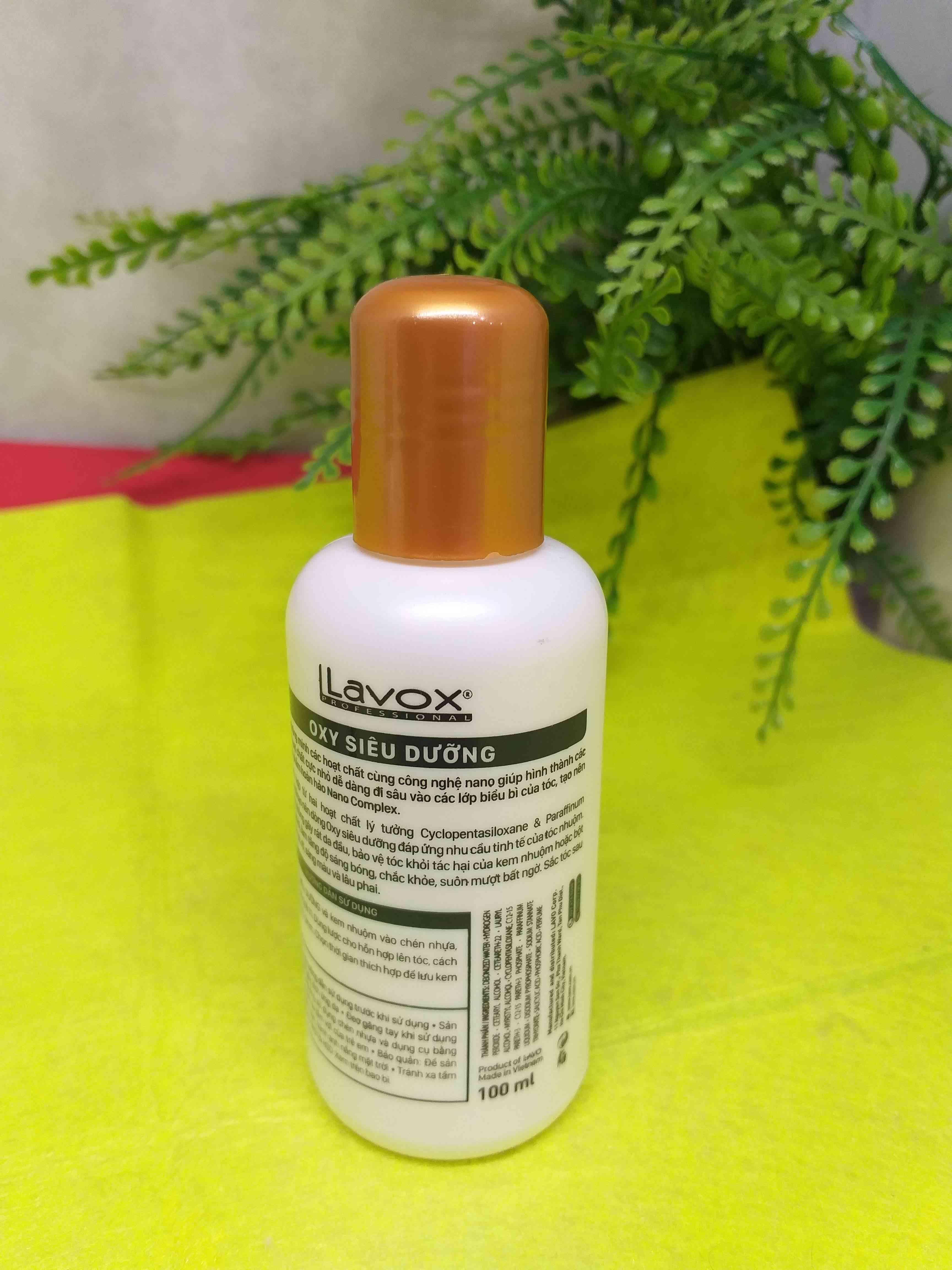 [DATPHUONG]Combo 2 chai OXY trợ nhuộm tóc Lavox Nano Complex 100ml ( 2 chai )