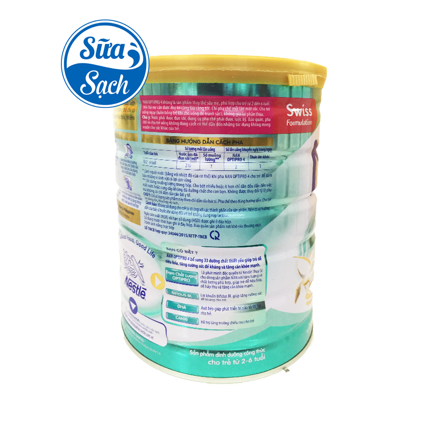 [HCM]Sữa Bột Nestle NAN Optipro 4 (1.7kg)