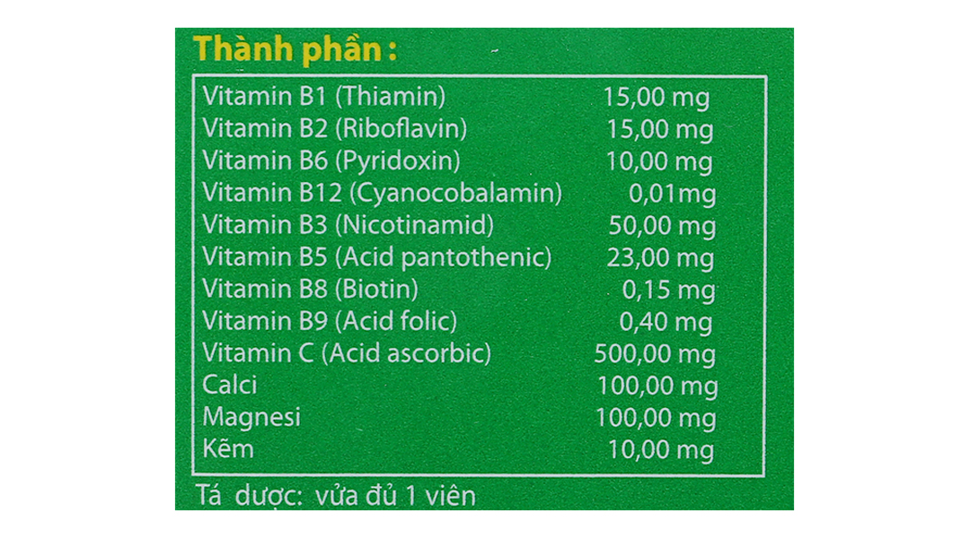 COMBO 2 TUÝP sủi bọt Berocca Performance bổ sung vitamin, tăng đề kháng (tuýp 10 viên)