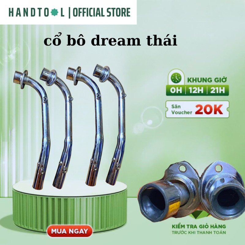 Cổ pô inox 304 dream thái 2543 handtool
