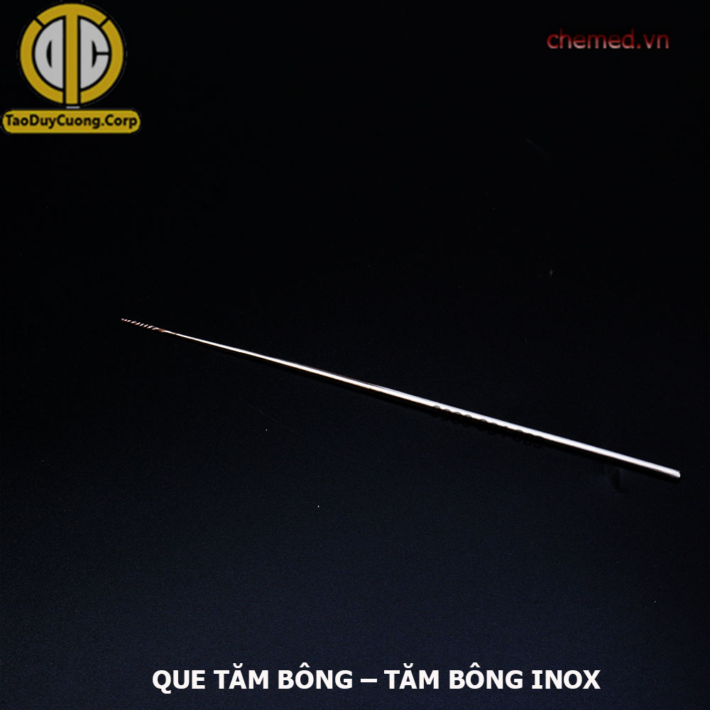 Que tăm bông, tăm bông inox