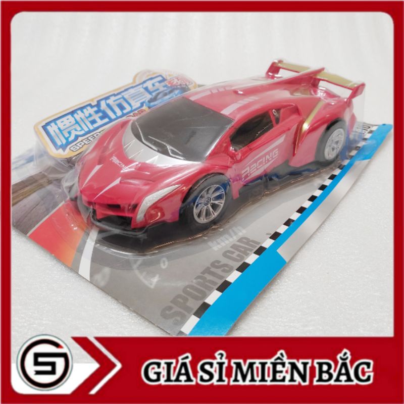 Xe đồ chơi mô hình ô tô đua 25,5cm đà đẩy