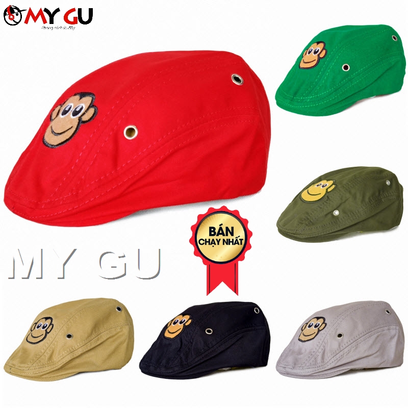 Nón bê rê trẻ em Khỉ con M680