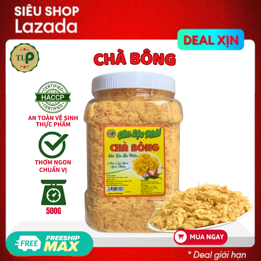 CHÀ BÔNG GÀ TÂN LỘC PHÁT Đồ Ăn Vặt Yêu Thích
