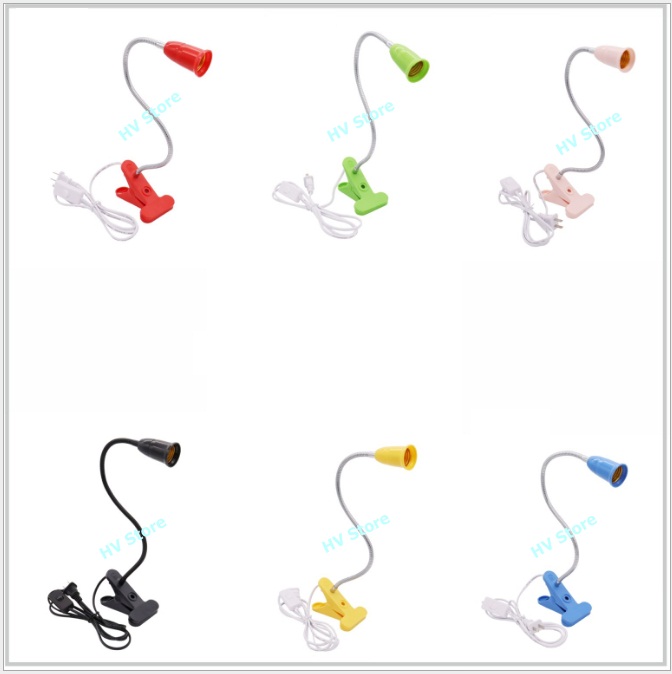 Chân đèn kẹp bàn 40cm - Được chọn màu