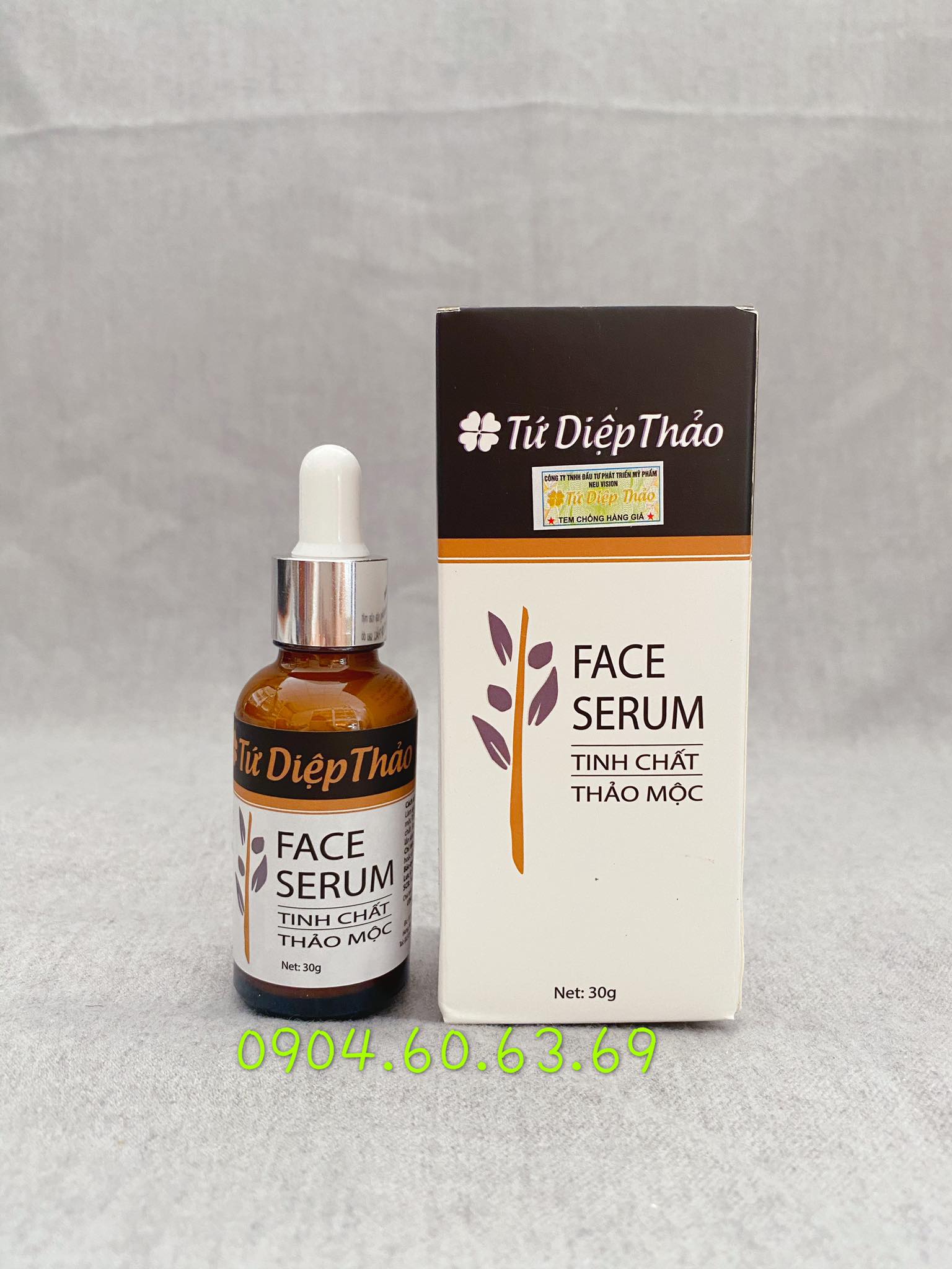 Serum Tinh Chất Thảo Mộc TỨ DIỆP THẢO 30g