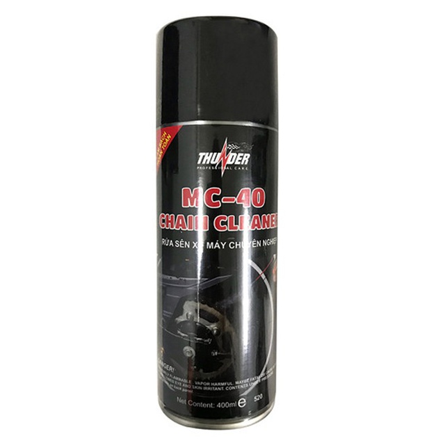 Chai rửa sên Thunder MC - 40 CHAIN CLEANER (400ml)