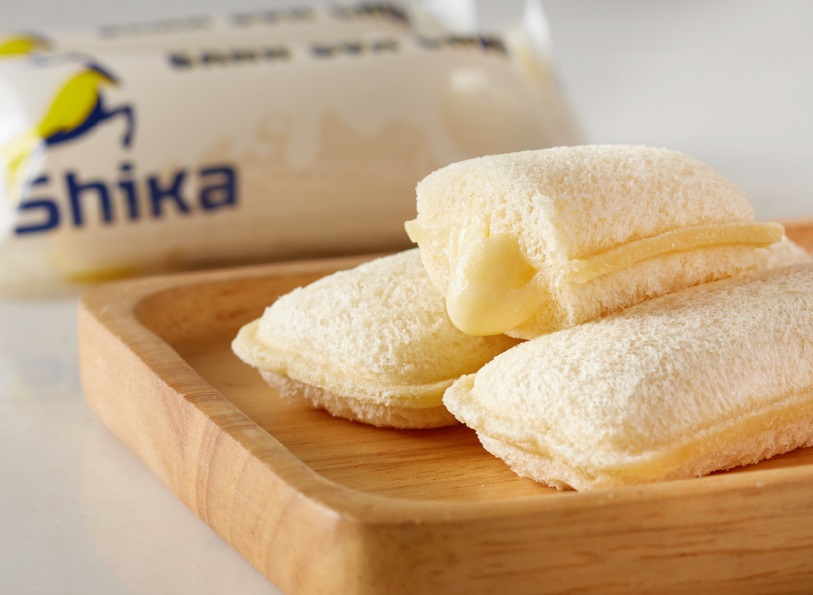 Bánh sữa chua Shika 160g (Gói 8 chiếc)