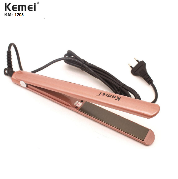 Máy duỗi tóc cao cấp kemei km 1208 có chỉnh nhiệt