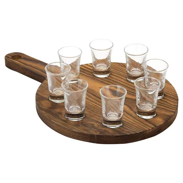 Ly short thủy tinh pha lê 70ml+40ml mã B52( set 6 ly)