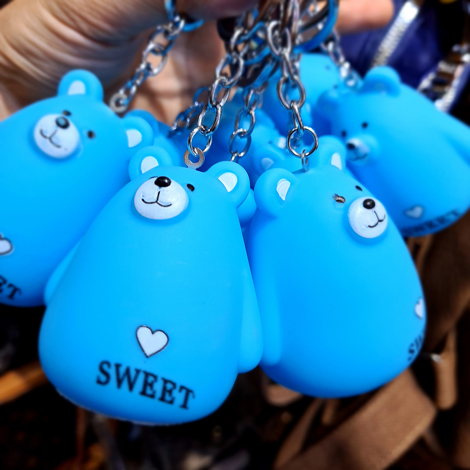( NGẪU NHIÊN ) Móc gắn chìa khóa siêu cute dùng trang trí balo túi xách nam nữ thời trang BEE GEE