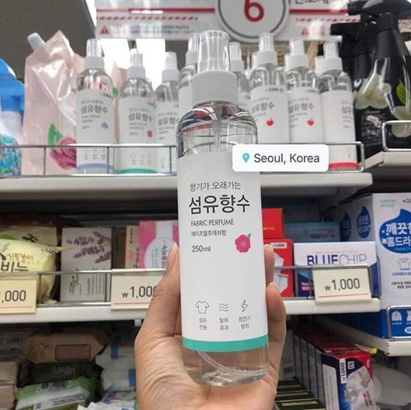 Nước xịt thơm quần áo Daiso 250ML Hàn Quốc
