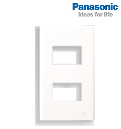 Mặt nạ âm tường 2 công tắc Wide- Panasonic